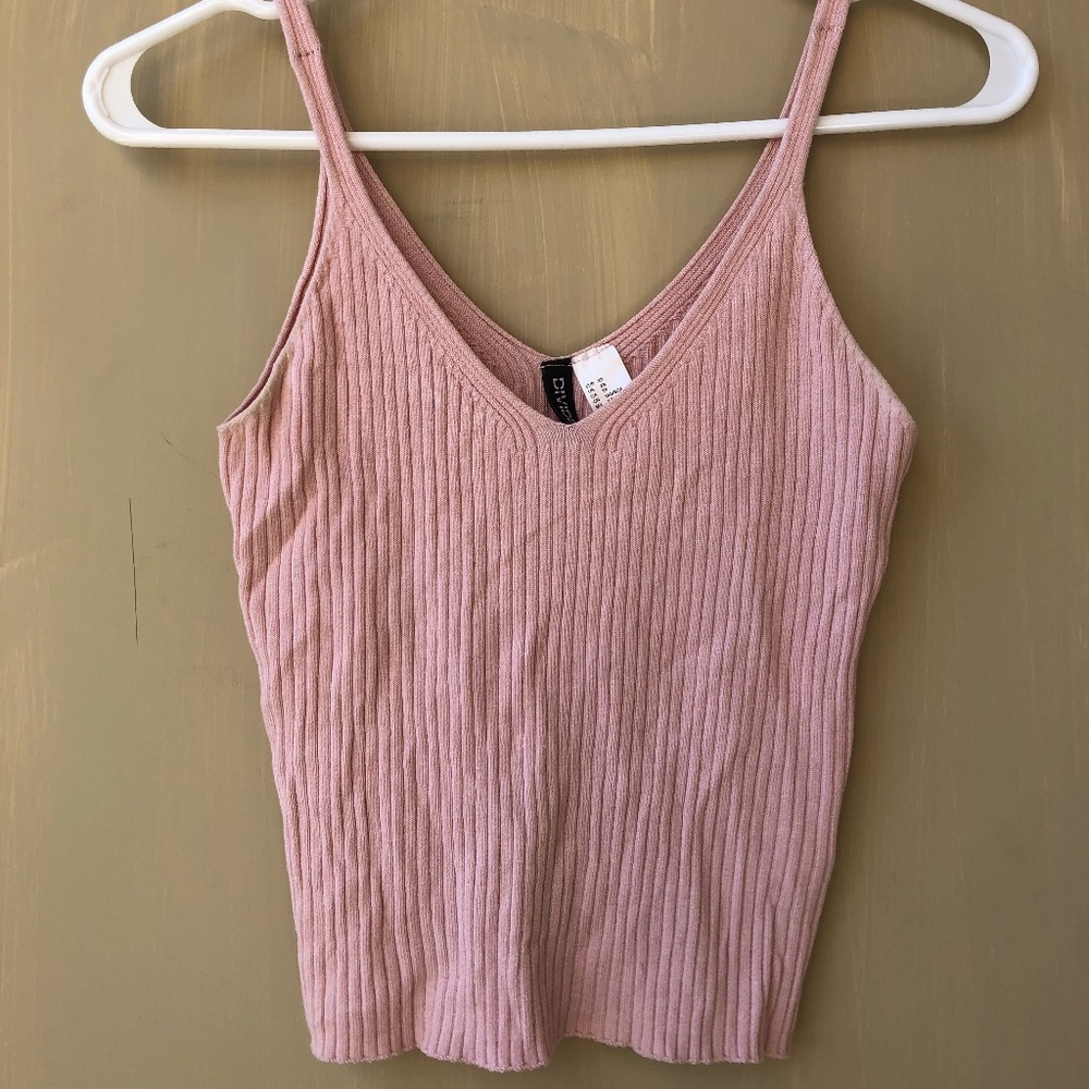 H+M ribbed sweater tank